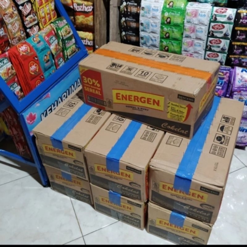 

energen 1 karton isi 16 renceng 5 varian