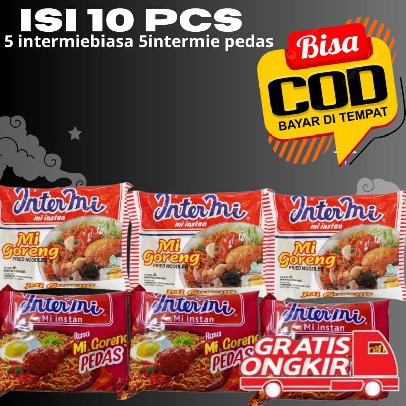 

( 10pcs ) Intermie Goreng Original Dan Intermie Goreng Pedas
