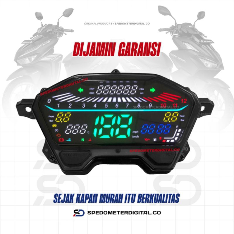 Spedometer Digital New Vario 150 PNP