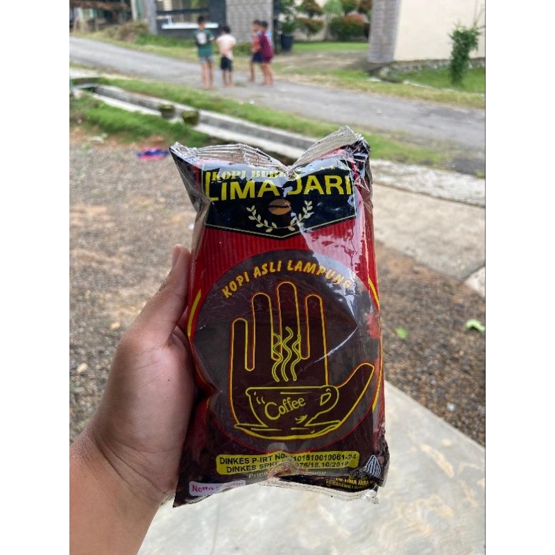 

1 PCS 200 gr KOPI BUBUK LIMA JARI KHAS PRINGSEWU LAMPUNG