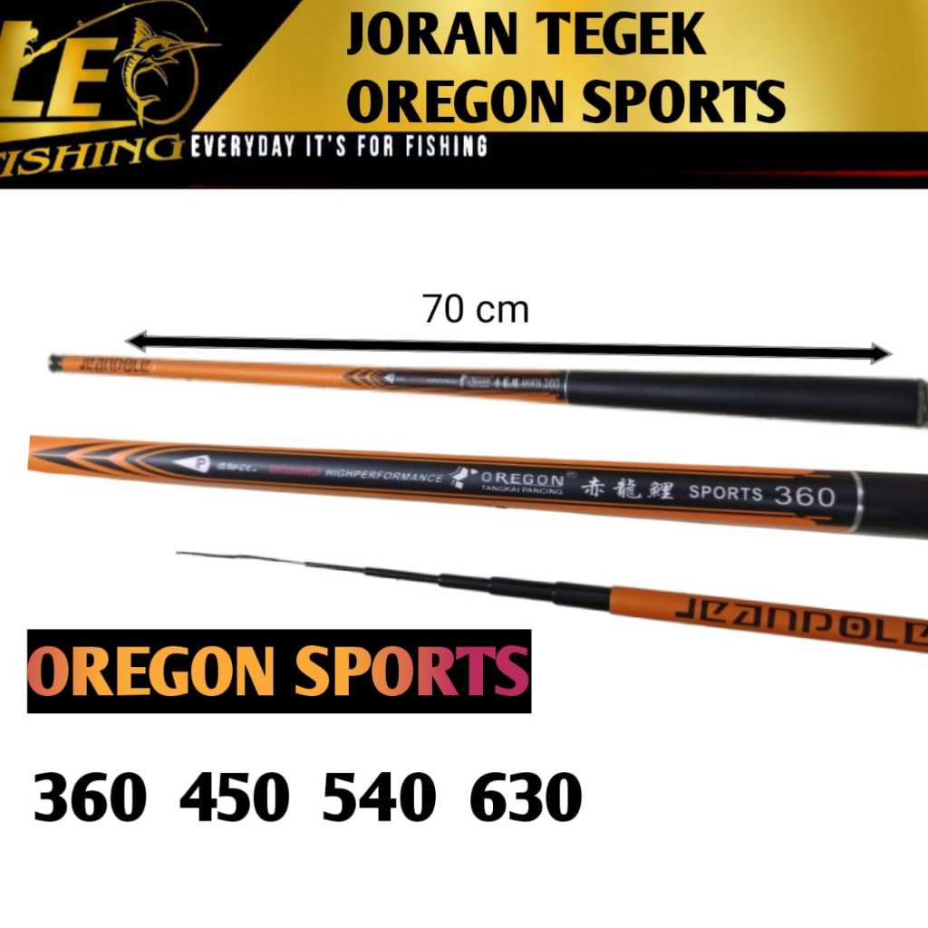 JORAN TEGEK OREGON SPORT 360 450 540 630 720 JORAN TEGEK LENTUR TERLARIS