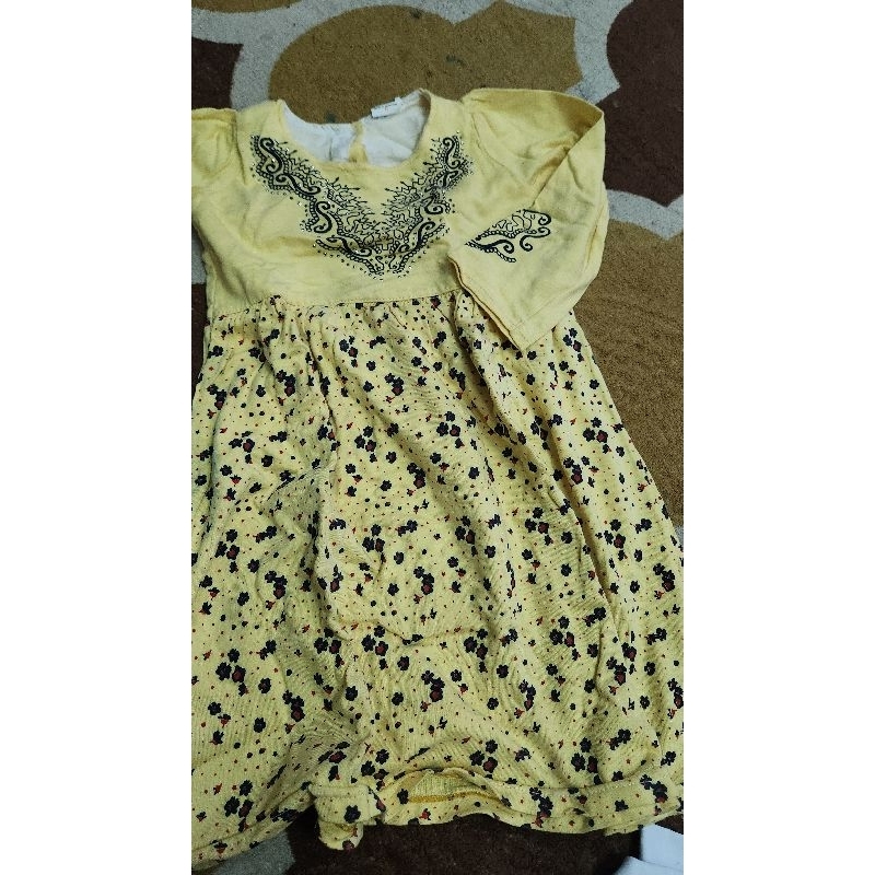 preloved dress muslim anak cewek