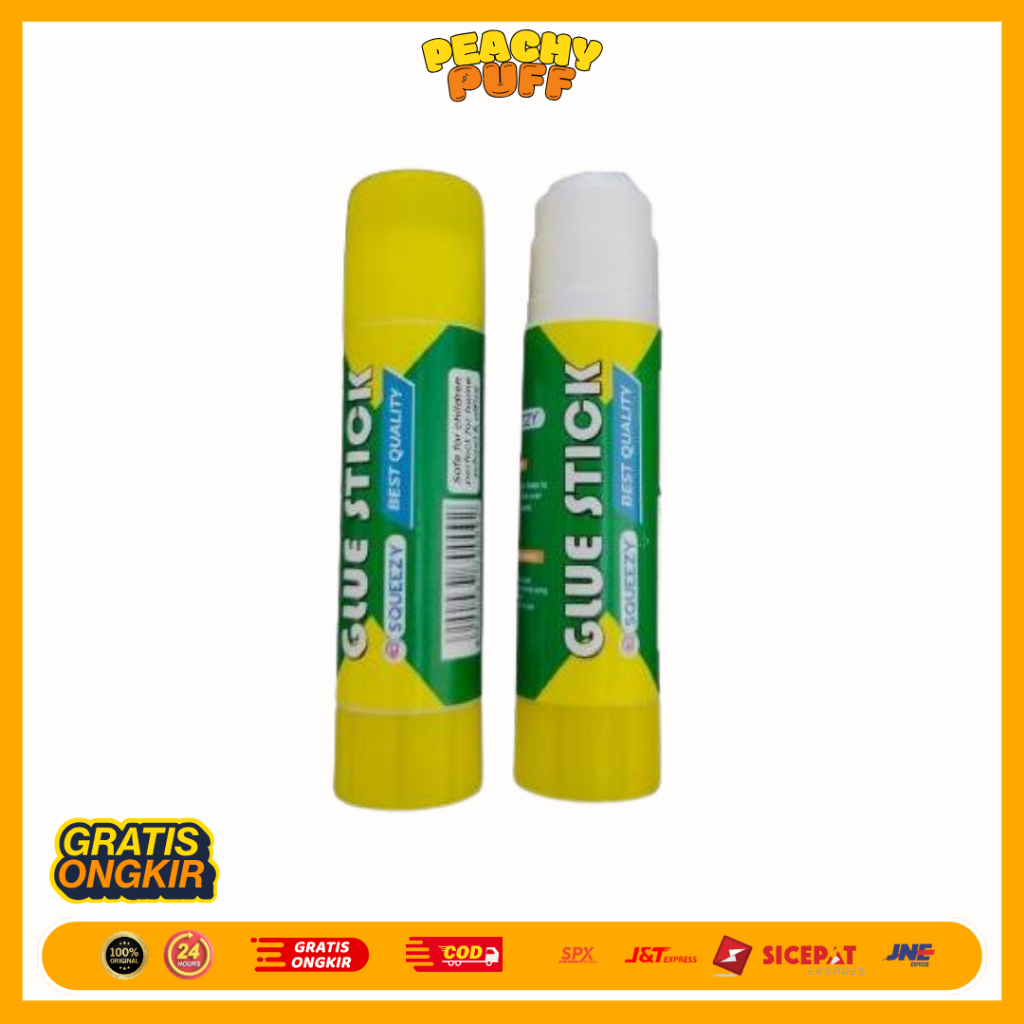 

LEM PEREKAT GLUE STICK 15 GR LEM GLUE STRONG ADHESIVE