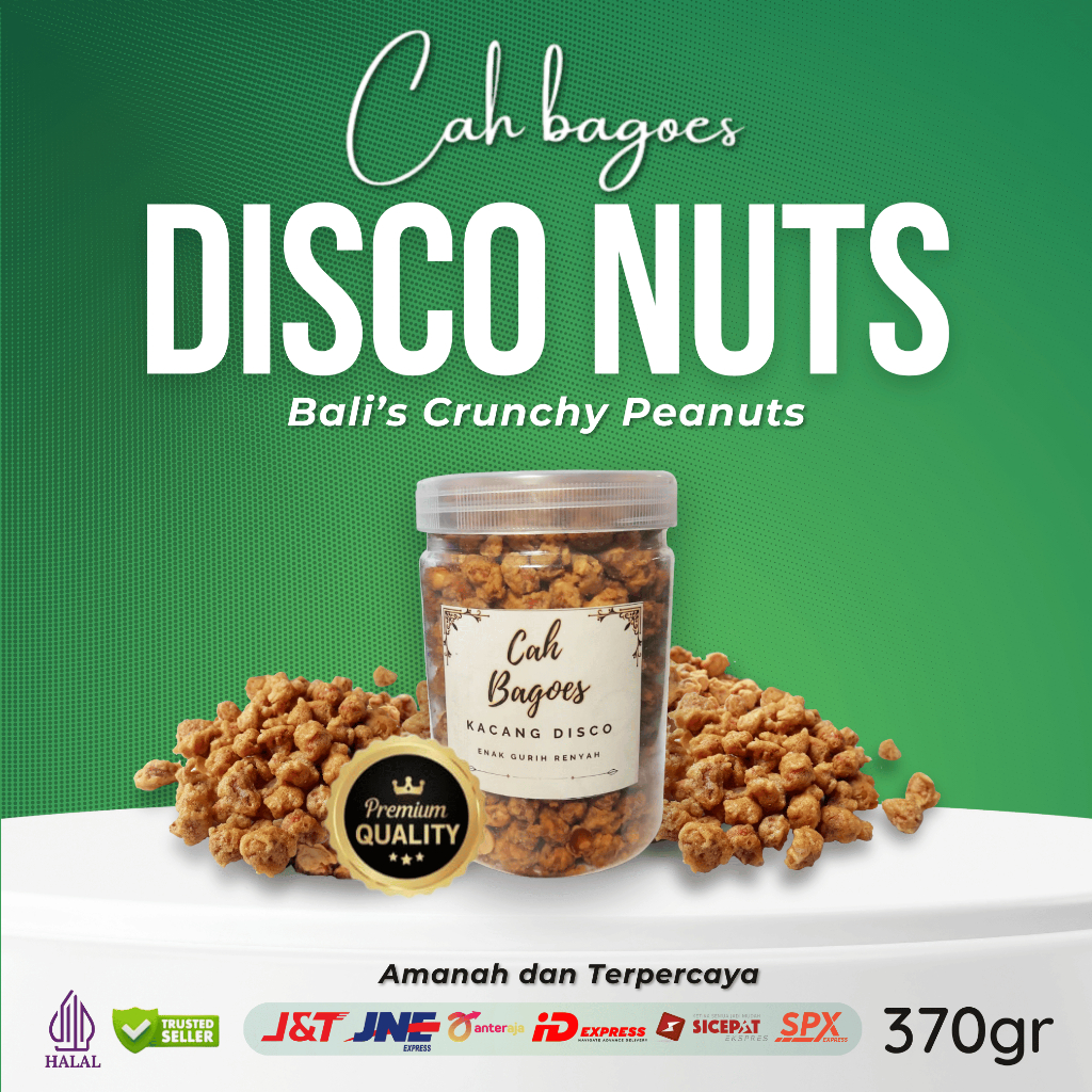 

Kacang Disco 300 gram Amanah Dan Terpercaya