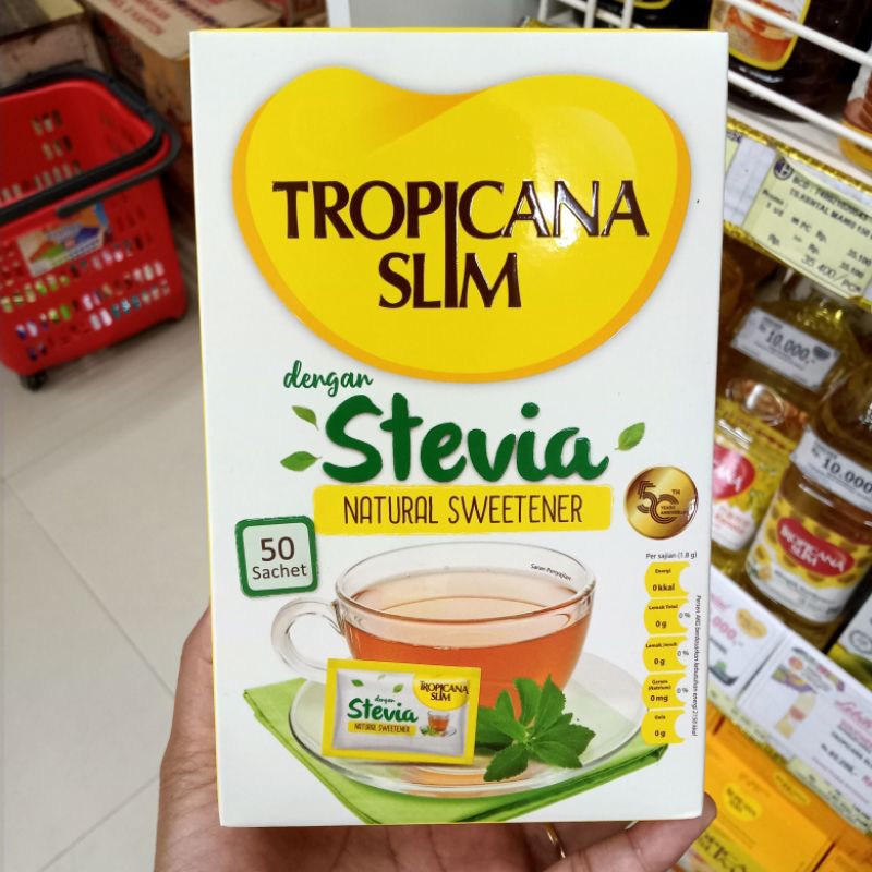

Tropicana Slim Stevia 50 s