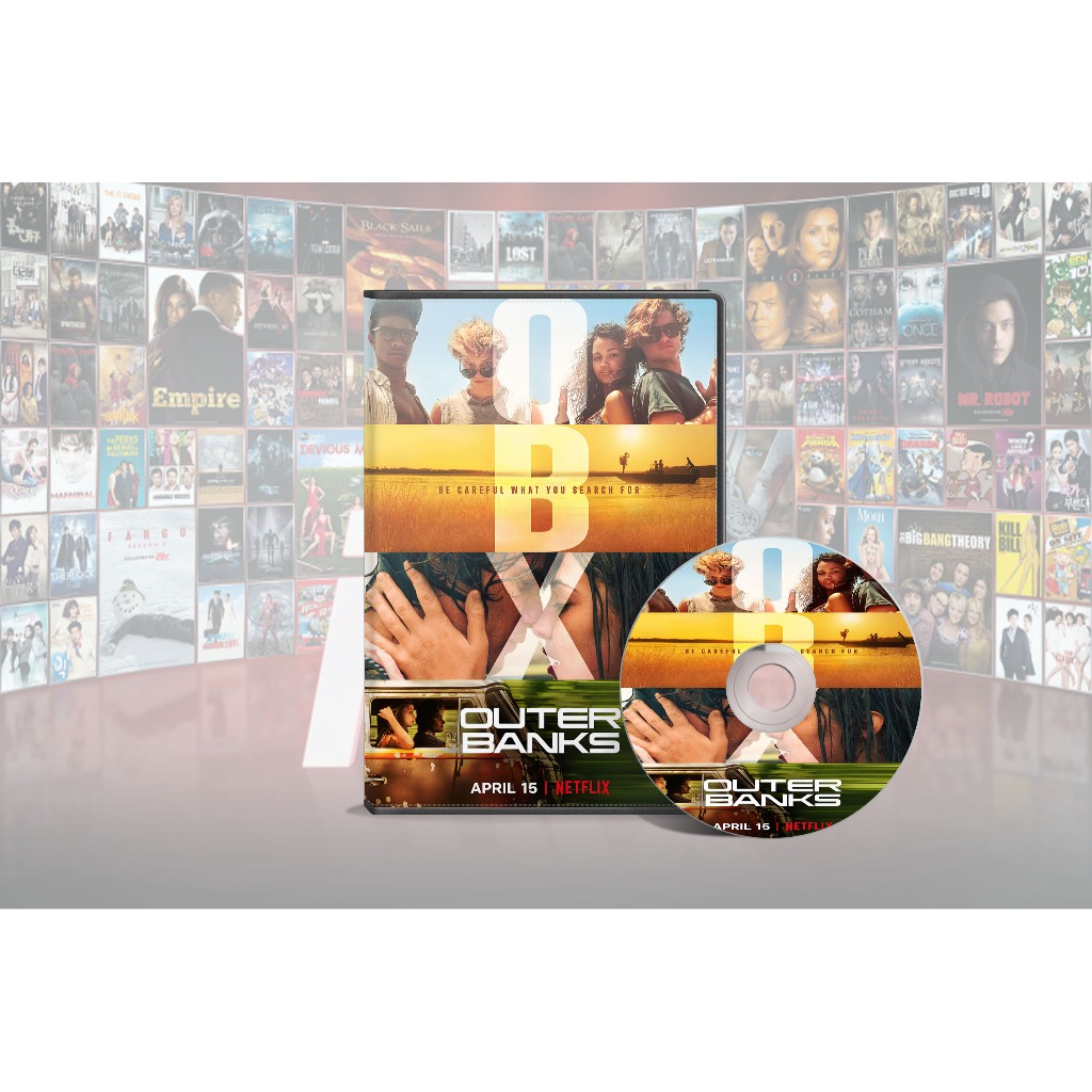 DVD Outer Banks Season 1 & Season 2 & Season 3 & Season 4 (2020-2024)