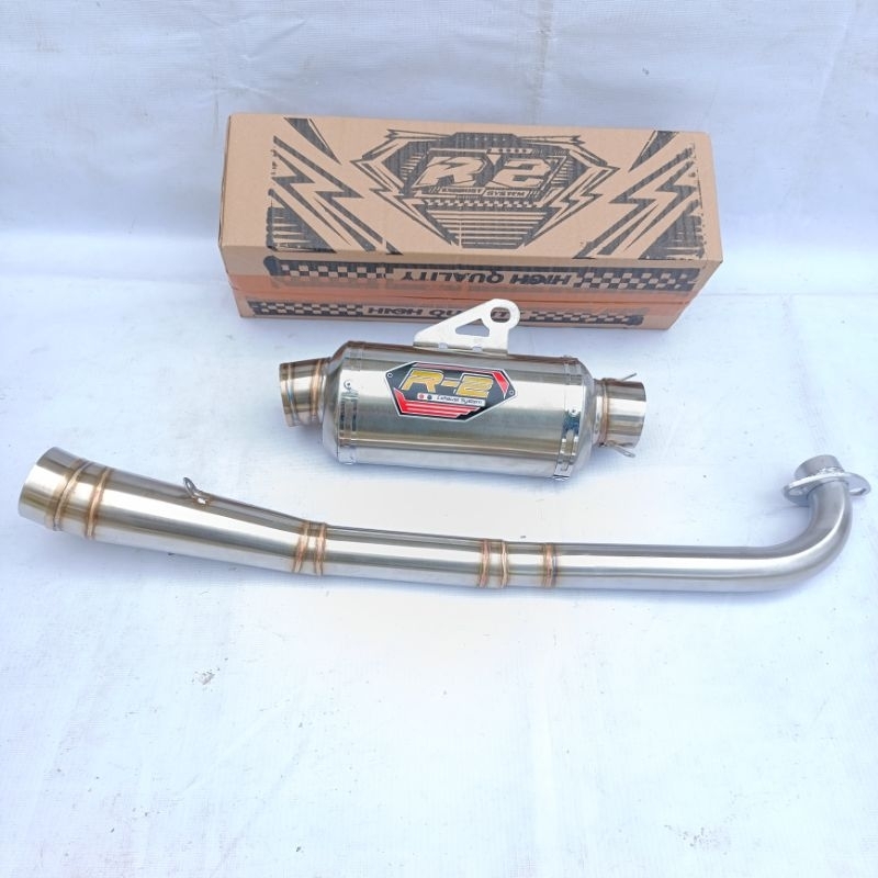Knalpot TRIOVAL KOMPETISI JUPITER Z1 PEMASANGAN STANDRT 110CC - 200CC