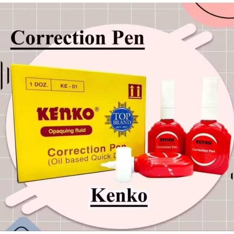 

Tipex Kenko Botol Correction Pen