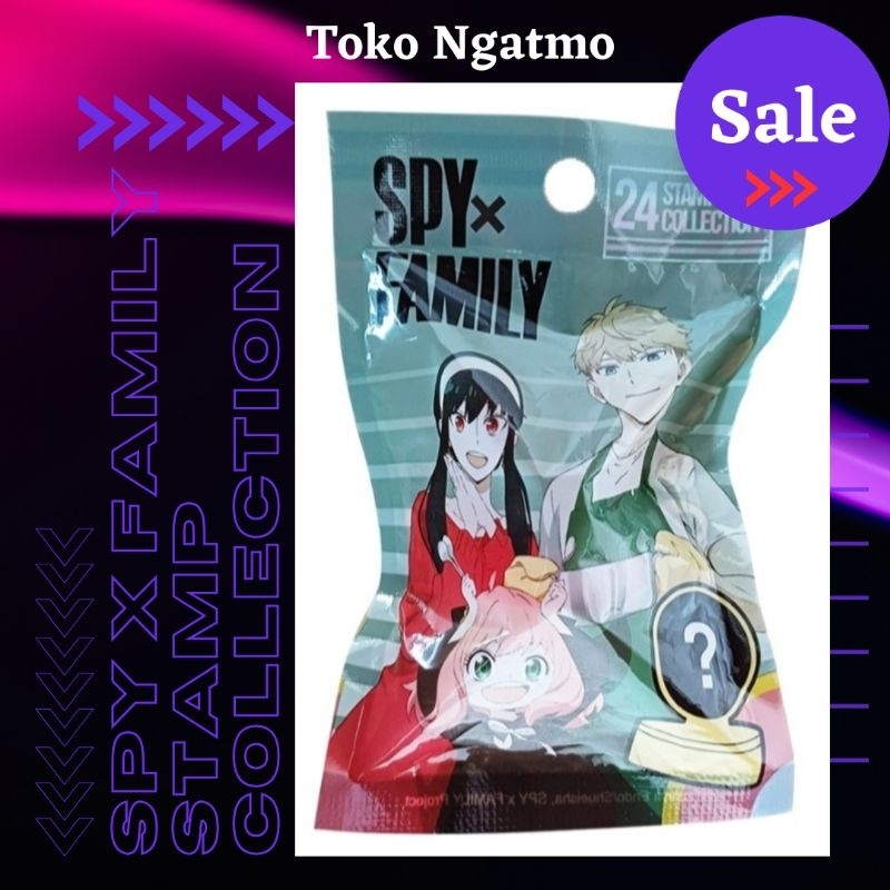 

SPY X FAMILY STAMP COLLECTION MAINAN ANAK