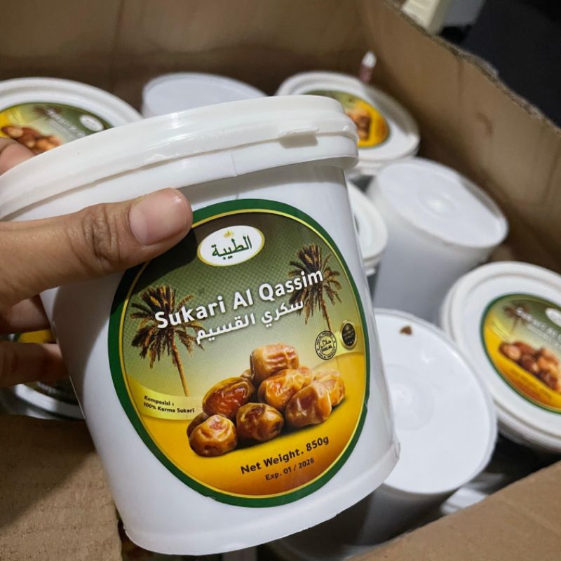 

Kurma Ember KT Kurma Sukari Al Qassim 850gr