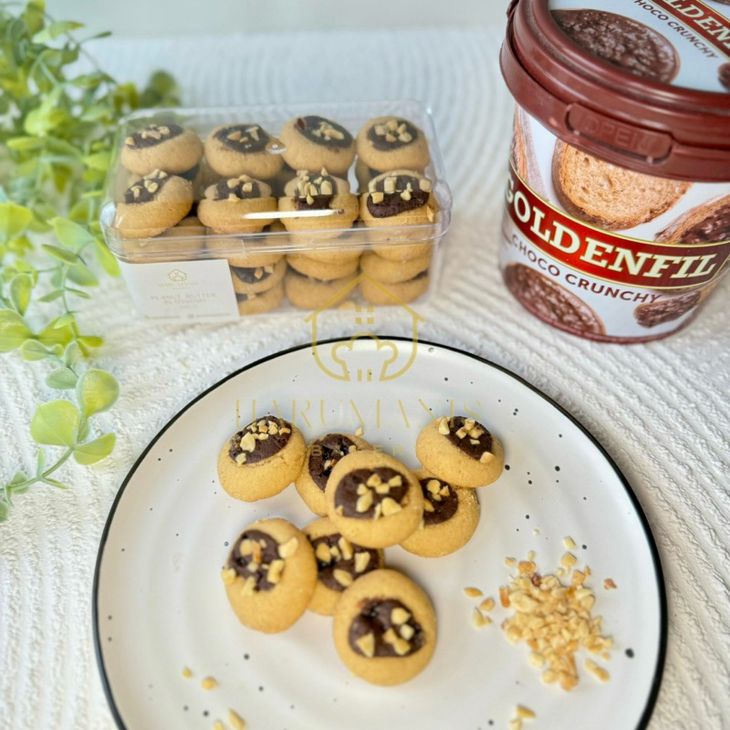 

Peanut Butter Blossoms/Homemade Cookies Kacang terenak