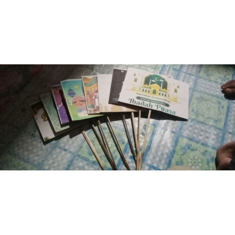 ornamen pawai ramadhan/ pamflet.