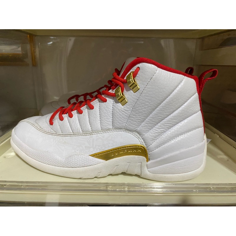 Size 42,5.  Air Jordan 12 Retro FIBA (2019). Fullbox