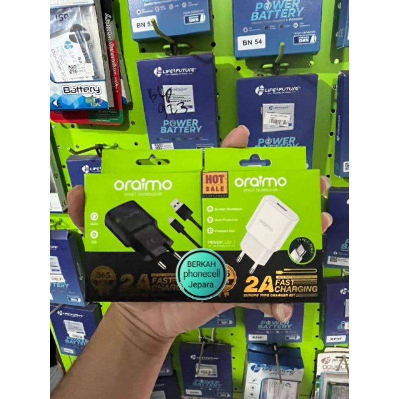 CHARGER ORAIMO 2A FAST CHARGER