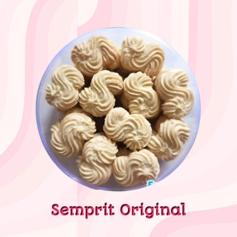 

Kue Thumbprint Original | Kue Semprit Original