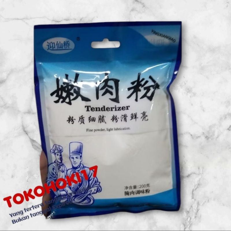 

Tepung serbaguna pengempuk daging tenderizer nen rou fen 嫩肉粉