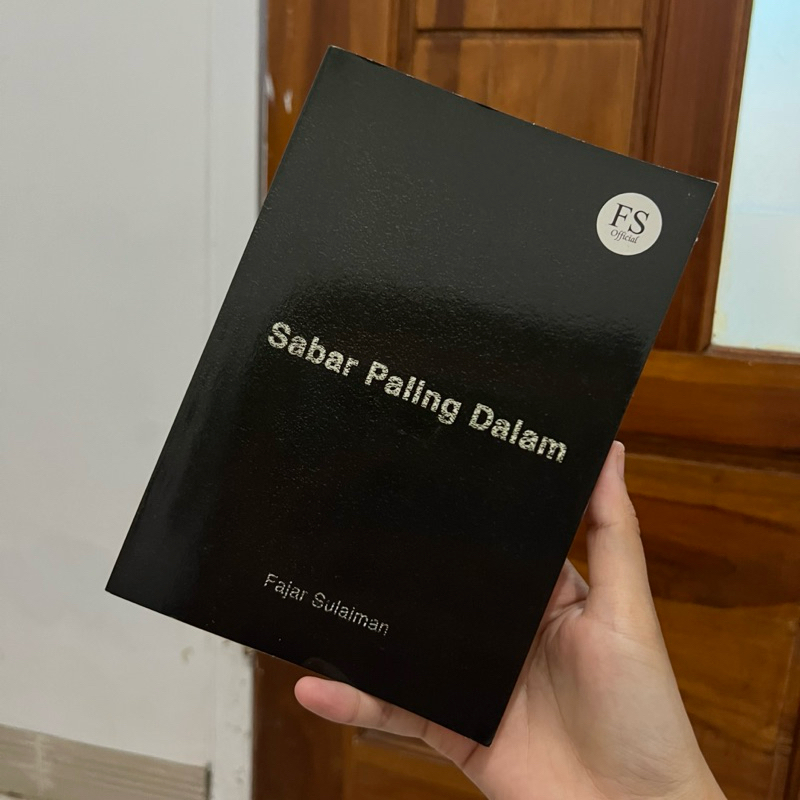 [SIAP KIRIM] Novel Preloved Original - Novel Sabar paling dalam by Fajar Sulaiman