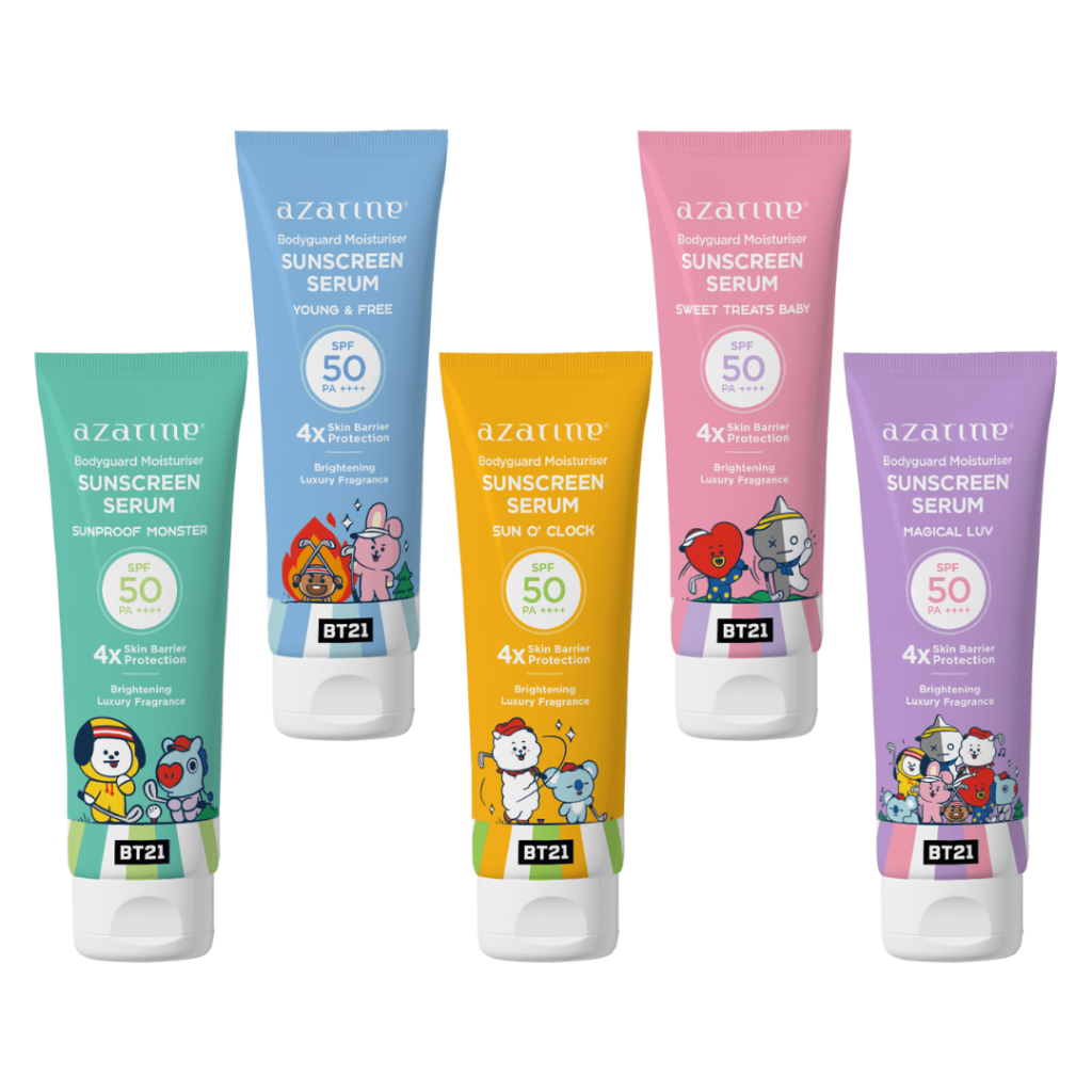 AZARINE Body Guard Moisturizer Sunscreen Serum SPF50 PA++++ - Sunblock Badan