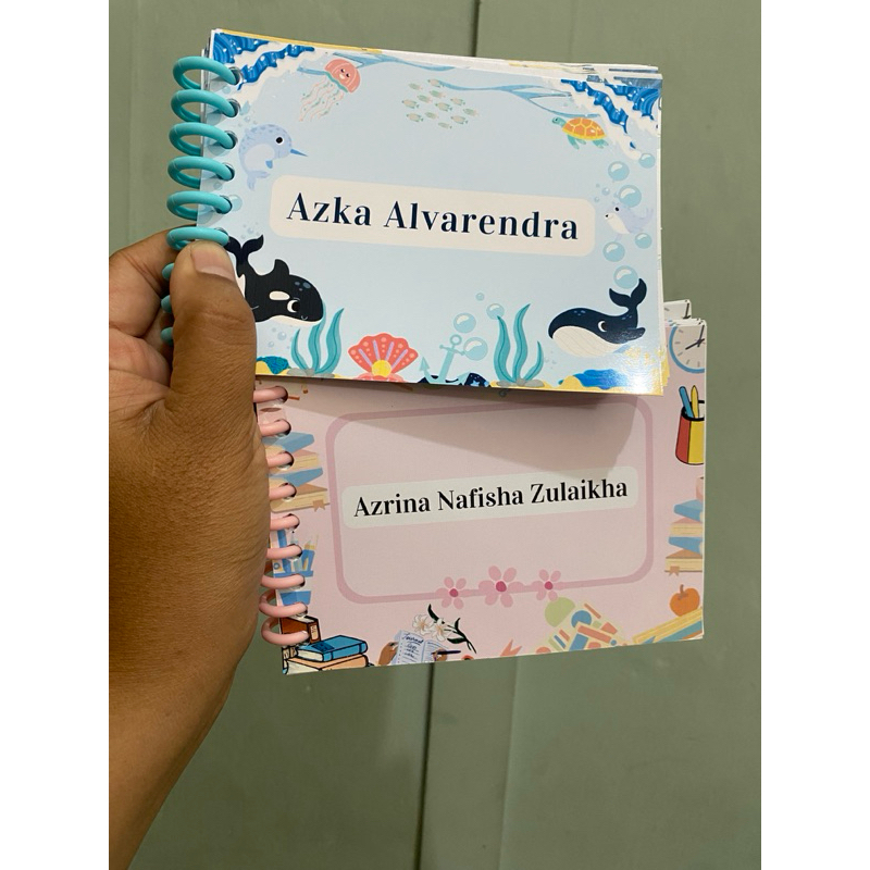 

NOTE BOOK CUSTOM NAMA