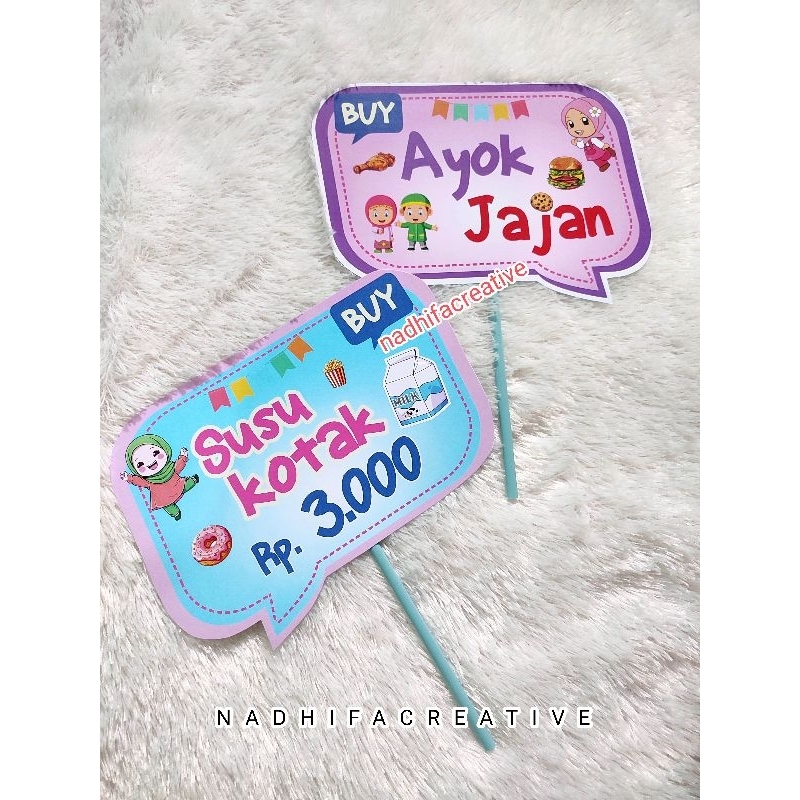 

Topper besar/photoprops ukuran kertas a5