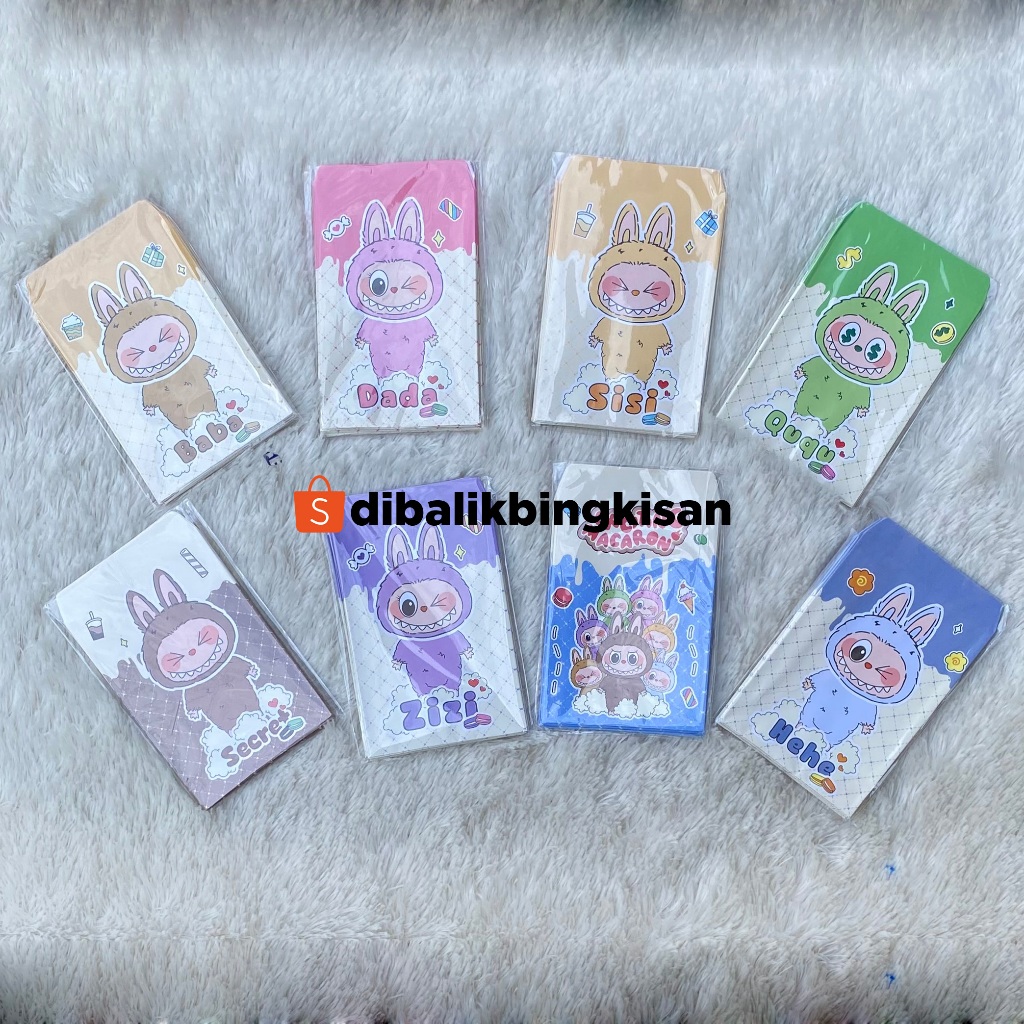

Amplop Lebaran Labubu Medium - Isi 10Pcs