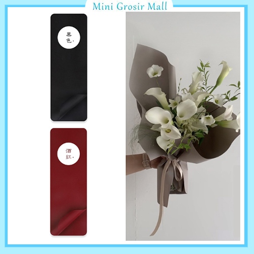 

Kertas buket bunga Plain soft pastel Flower wrapping cellophane SF29