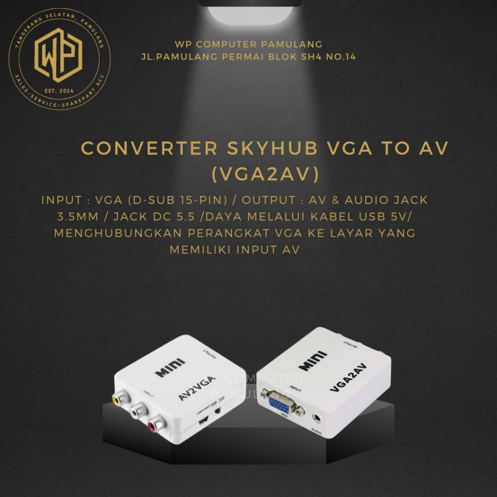 Skyhub Converter VGA to AV (VGA2AV)