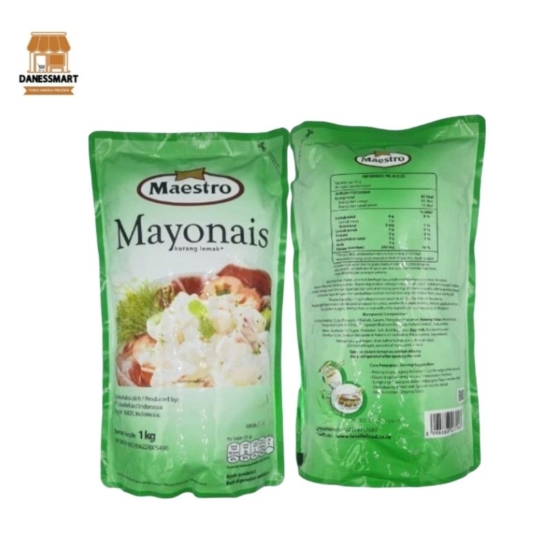 

Maestro Mayonais Mayonnaise Mayones 1kg