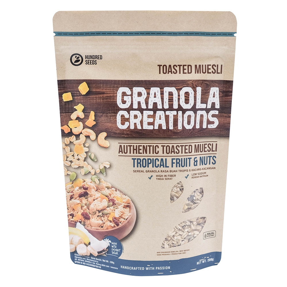 

Granola Creations - Tropical Fruits & Nuts 200g