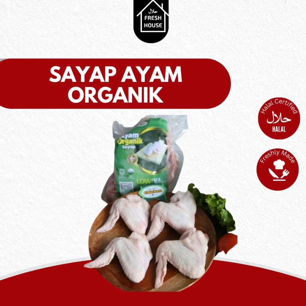 

SAYAP AYAM ORGANIK 1KG/WINGS