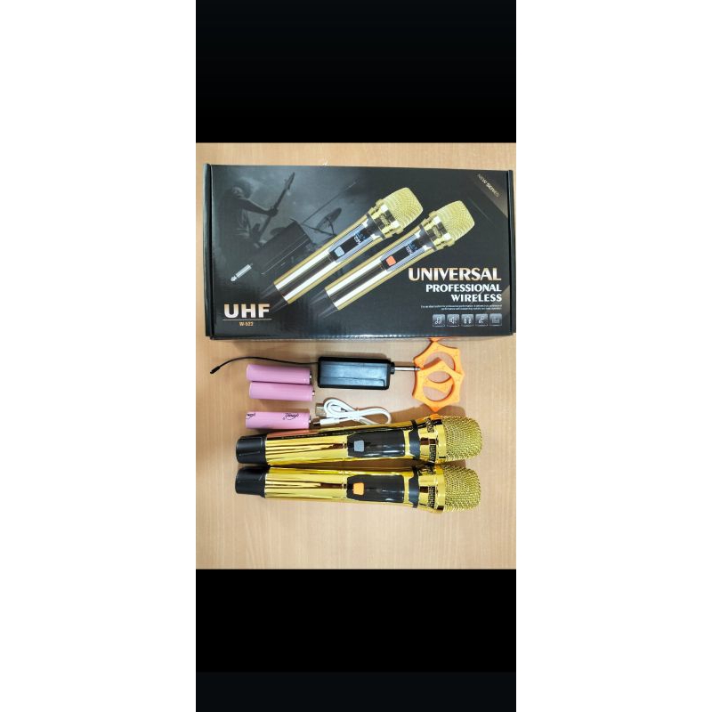 Microphone mik wireless 2 mik Besi kualitas Super mic 2 besi mic bagus