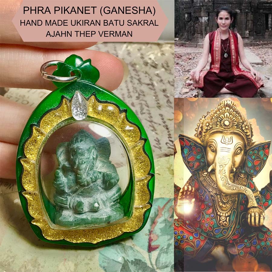 Phra Pikanet (bahan batu Gua) dari Ajahn Thep Vrman