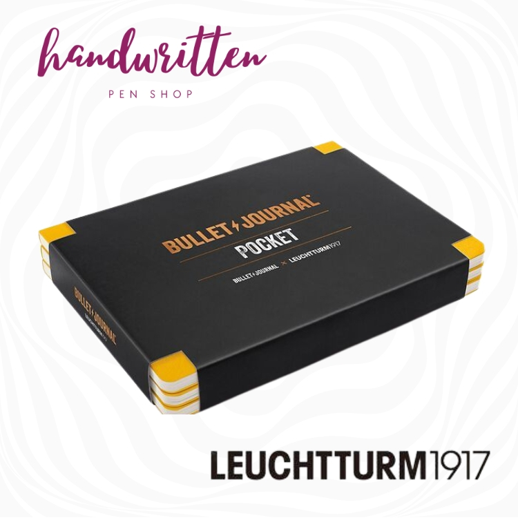 

LEUCHTTURM 1917 Bullet Journal The Pocket A6 Set Of 3 Softcover Notebook
