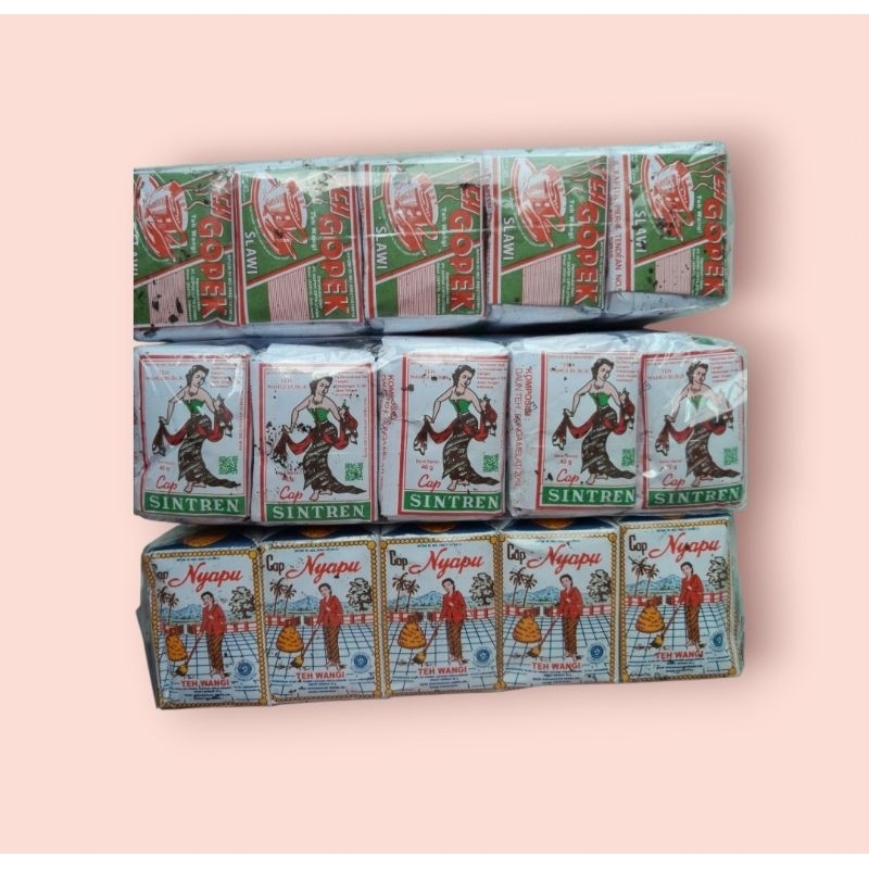 

PAKET TEH SOLO 3 SLOP (30 PCS) SINTREN, NYAPU, GOPEK