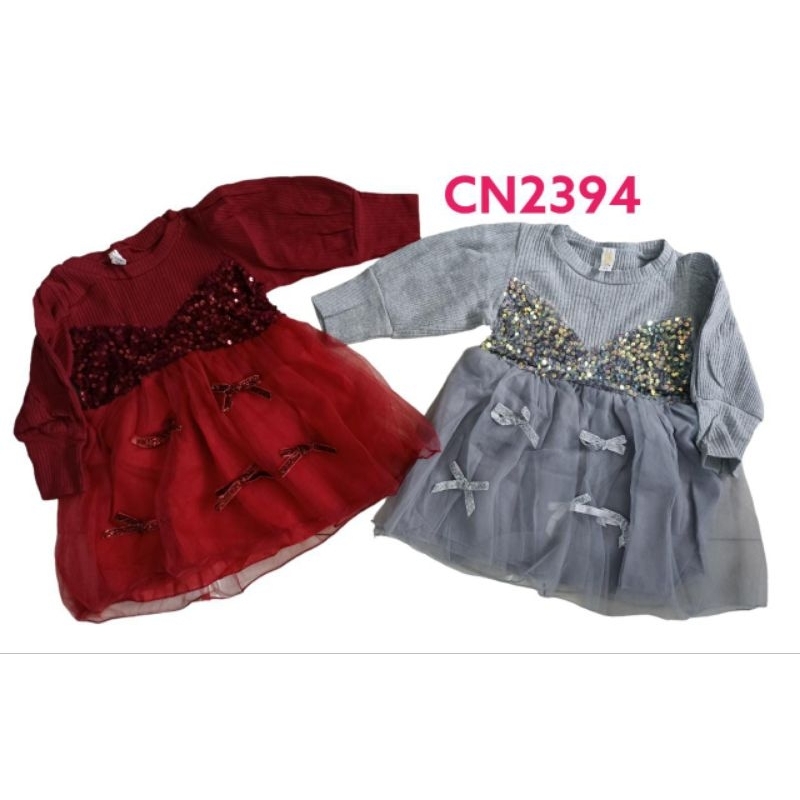 CN2394 - DRESS TILE PITA GLITER / DRESS GIRL