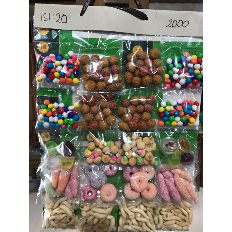 jajanan aneka snack 2000an isi 20pcs