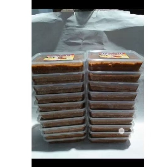 

sambelpecelkhasBlitar//500gr//kemasanthinwall//kemasanplastik