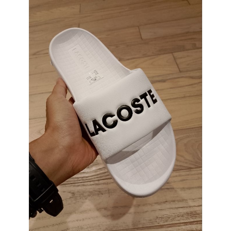 SANDAL LACOSTE ORIGINAL WHITE NEW ARRIVAL