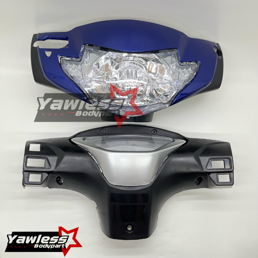 batok supra x 125 lama 2005 - 2007 Warna Biru / Lampu depan supra x 125