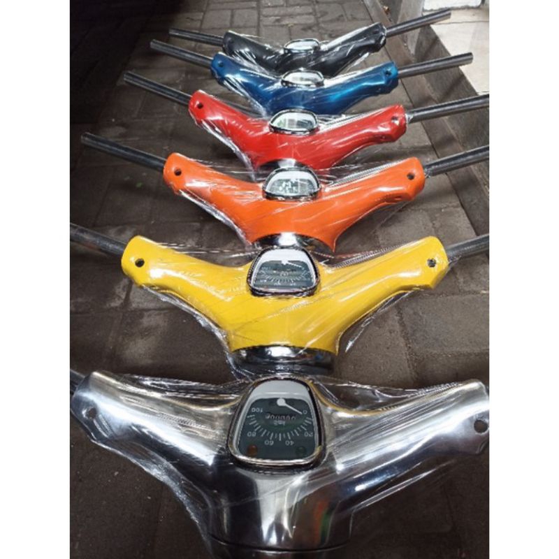 STANG STIR C70 BATOK C70 KEPALA SET C70 ATAS BAWAH