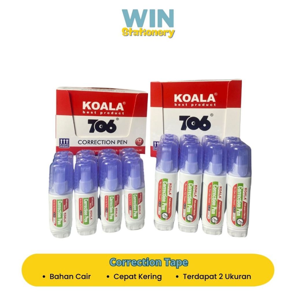 

Correction Tape Tipe-X Sekolah Cair Koala