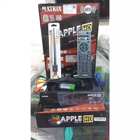 stb matrix apple set top box matrix apel merah set top box matrix apple kuning dvb t2