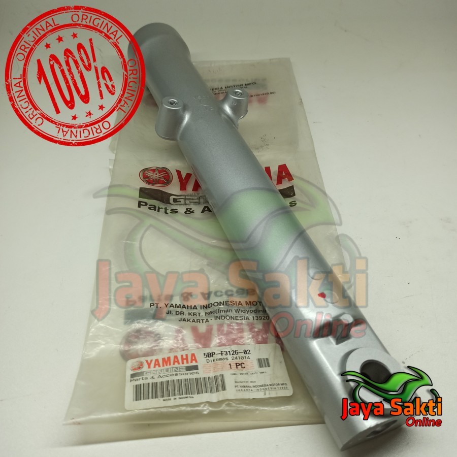 TABUNG SHOCK DEPAN KIRI SILVER SCORPIO SCORPIO Z ASLI YAMAHA