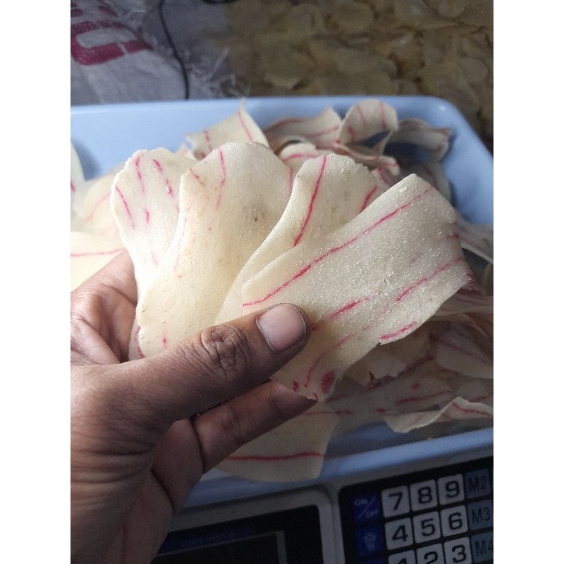 KERUPUK MERAH PUTIH/KERUPUK SINGKONG