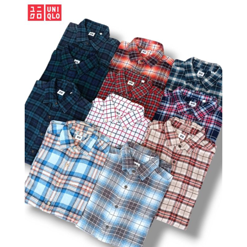 uniqlo flanel second