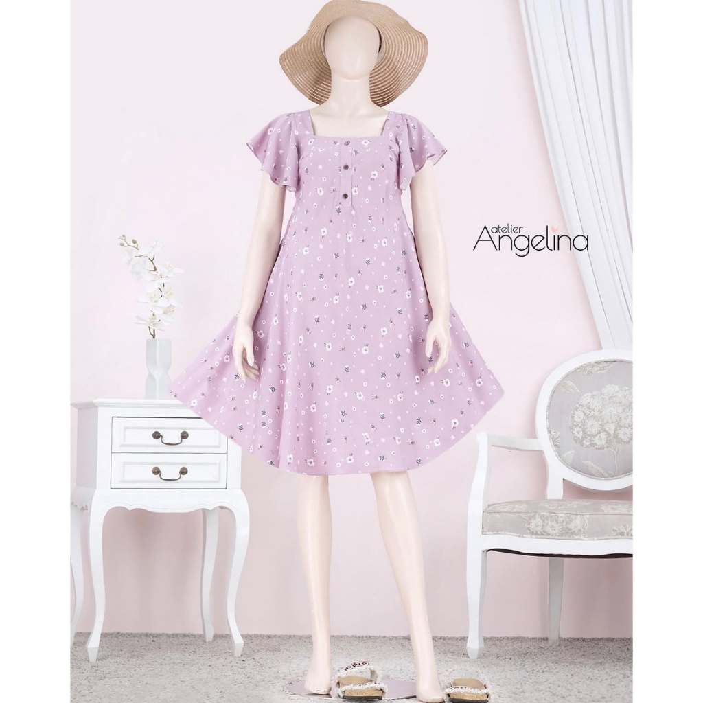 Clara Pansy Dusty purple by ATELIER ANGELINA