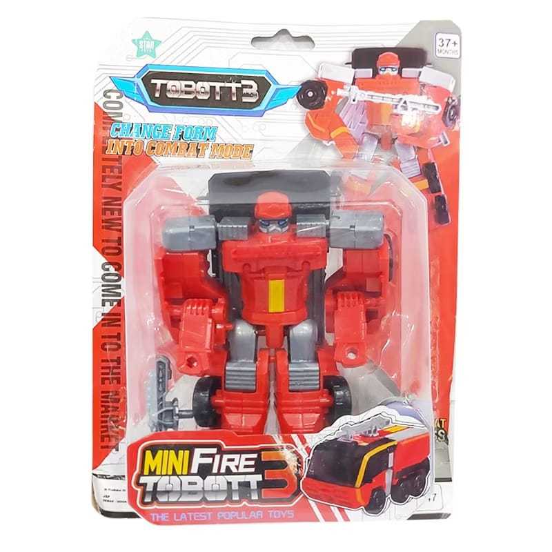 mainan mobil KONTRUKSI bisa berubah menjadi robot / ST 24 RB 33 TOOBOTT 2 DEFORMATION/