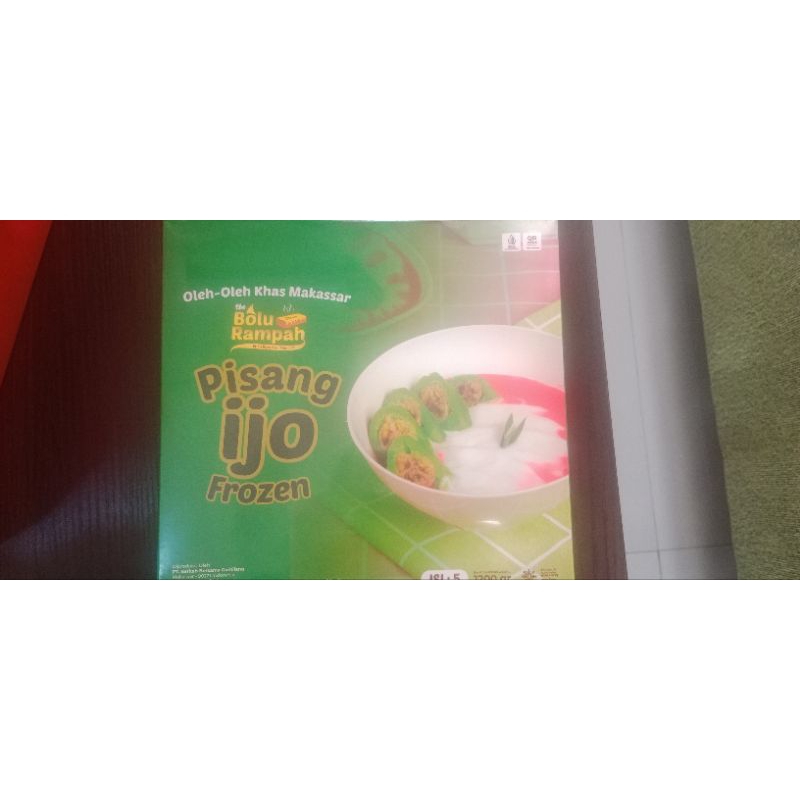

Pisang Ijo frozen By. The Bolu Rampah, ole² khas makassar