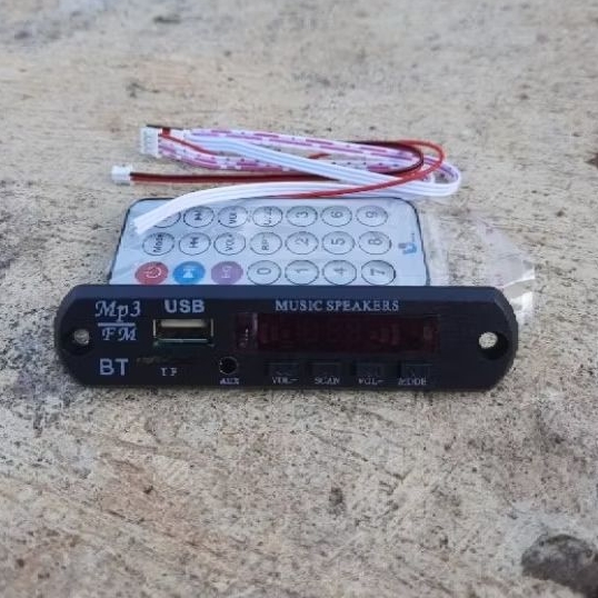 Module Mp3 Bluetooth 9-12V (Baca deskripsi