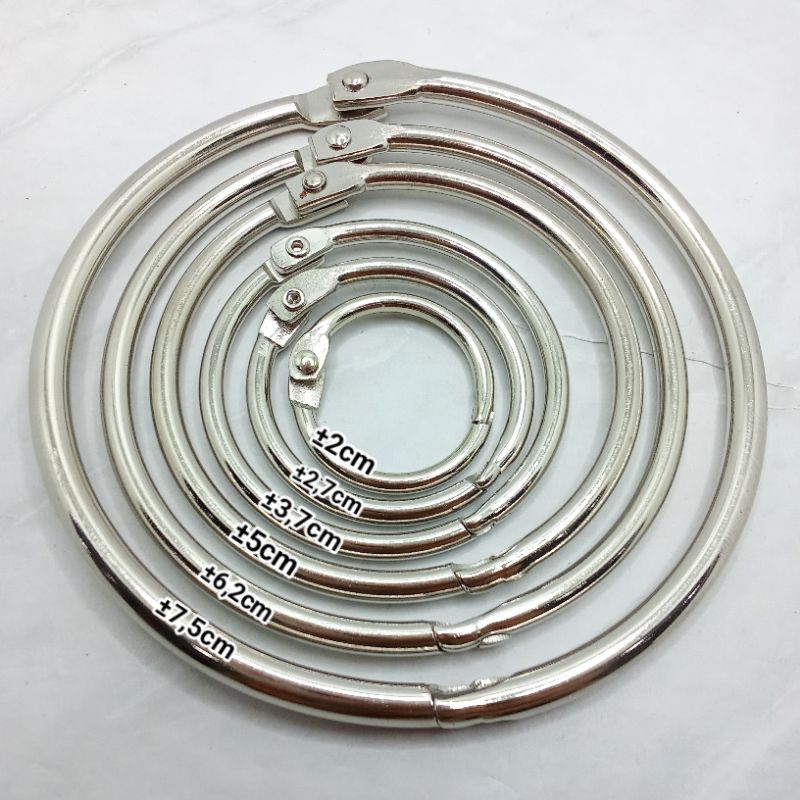 1 PCS RING BUKA TUTUP,RING BULAT,RING BINDER RING TAS